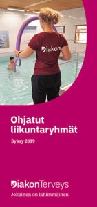 Ohjatut liikuntaryhmät syksyllä 2019: pdf-esite