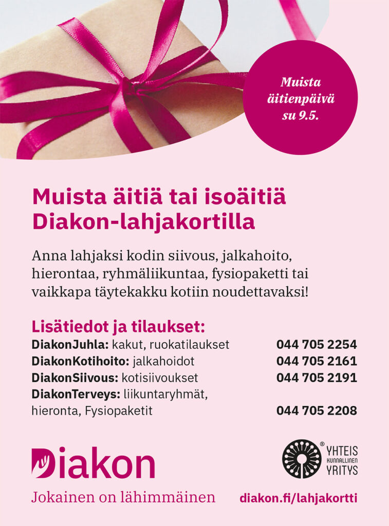 Muista äitiä lahjakortilla