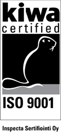 Kiwa Inspectan ISO 9001 -sertifikaatti