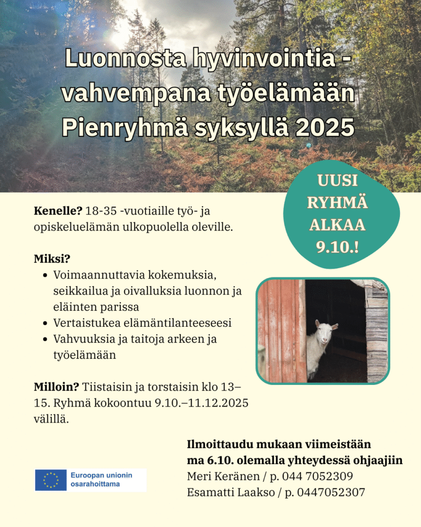 syksyn pienryhmä 1